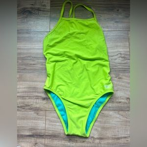 Neon Yellow/Green Speedo Suit